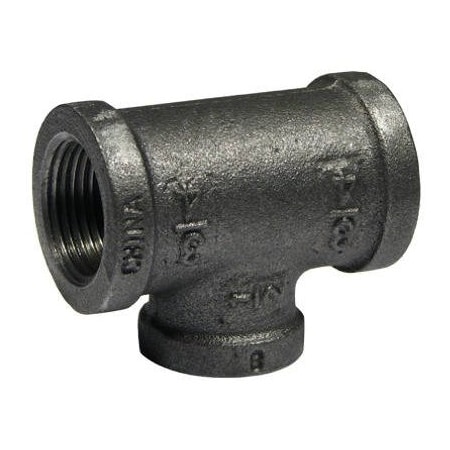 B & K 34x12 BLK Redu Tee 520-743HN